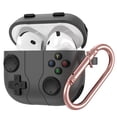 thumbnail image 1 of Allytechgroup Cute Case for Apple Airpods Pro 1st Generation 2019, Shockproof & Dustproof Earpods Case with Keychain, Soft Silicone Protective Cover Compatible with Apple Airpods Pro (2019),Darkgray, 1 of 7