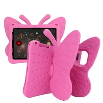Allytechgroup Cute Kids Case for Apple iPad 11th 10th Gen 2025/2022 10.9 Inch, Butterfly Design Kids Friendly Case for Girls Shockproof Lightweight EVA Rubber Bumper Shockproof Case for iPad 11 10