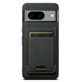 thumbnail image 1 of Allytechgroup Detachable Cards Holder Case for Google Pixel 6a, RFID Blocking PU Leather Wallet Case with Kickstand Shockproof Magnetic Back Cover Shell for Women Men, Black, 1 of 7