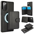 thumbnail image 1 of Allytechgroup Detachable Cards Holder Case for Samsung Galaxy Note 20, RFID Blocking 2 In 1 Wallet PU Leather Case with Stand Compatible with Magsafe Shockproof Cover for Galaxy Note 20, Black, 1 of 5