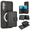 thumbnail image 1 of Allytechgroup Detachable Cards Holder Case for Samsung Galaxy S23, RFID Blocking 2 In 1 Wallet PU Leather Case with Stand Compatible with Magsafe Shockproof Cover for Samsung Galaxy S23, Black, 1 of 5