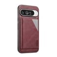 thumbnail image 1 of Allytechgroup Detachable Cards Holder Leather Back Cover Wallet Cell Phone Case for Google Pixel 8 Pro, Red, 1 of 7