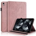 thumbnail image 1 of Allytechgroup Elegant iPad Air 11 Inch Case Cover 2024, Lift Tree Pattern Embossed and Shockproof Tablet Case with Pencil Holder Multi Angle Viewing Stand Flip Cover for Apple iPad Air 11,Rosegold, 1 of 7