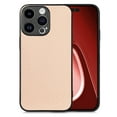 thumbnail image 1 of Allytechgroup Fiber Pattern Phone Case for iPhone 16 Plus, Slim Fit Lightweight Shockproof Anti-Fall Anti-Scratch Non-Slip Luxury Folding Case for iPhone 16 Plus, Khaki, 1 of 7
