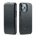 thumbnail image 1 of Allytechgroup Flip Case Compatible with iPhone 16 Pro Max, Slim Fit Lightweight Premium PU Leather Vertical Shockproof Full Body Protection Luxury Cover Case for iPhone 16 Pro Max, Black, 1 of 7