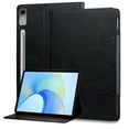 thumbnail image 1 of Allytechgroup Flip Case for Lenovo Tab P12 12.7 Inch, Cute Cat Magnetic Closure Premium PU Leather Folio Stand Protective Multi Angle Viewing Stand Tablet Case for Lenovo Tab P12, Black, 1 of 5