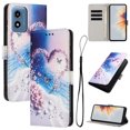thumbnail image 1 of Allytechgroup Flip Case for Moto G Play 4G 2024 with Lanyard, PU Leather Wallet Bumper with Credit Card Slot RFID Blocking Shockproof Full Body Protective Cover for Moto G Play 4G 2024, D, 1 of 9
