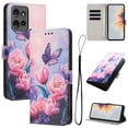 thumbnail image 1 of Allytechgroup Flip Case for Motorola Edge 2024 with Lanyard, PU Leather Wallet Bumper with Credit Card Slot RFID Blocking Shockproof Full Body Protective Cover for Motorola Edge 2024, B, 1 of 9