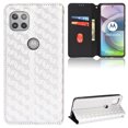 thumbnail image 1 of Allytechgroup Flip Case for Motorola Moto G Power 2025, Stylish Stand Premium PU Leather Cards Holder Magnetic Closure Protective Shockproof Wallet Case Cover for Moto G Power 2025, Silver, 1 of 7