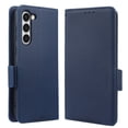 thumbnail image 1 of Allytechgroup Flip Case for Samsung Galaxy A16 5G, PU Leather Slim Fit Shell Cards Holder Kickstand Shockproof Anti-Scratch Corner Protective Wallet Case for Samsung Galaxy A16 5G, Darkblue, 1 of 6
