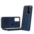 thumbnail image 1 of Allytechgroup Flip Case for Samsung Galaxy S23 with Credit Card Slot, PU Leather Wallet Phone Case Military Grade Drop Protection Shockprppf Bumper for Samsung Galaxy S23, Blue, 1 of 7