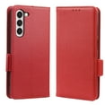 thumbnail image 1 of Allytechgroup Flip Case for Samsung Galaxy S25 FE, PU Leather Slim Fit Shell Cards Holder Kickstand Shockproof Anti-Scratch Corner Protective Wallet Case for Samsung Galaxy S25 FE, Red, 1 of 6