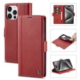 thumbnail image 1 of Allytechgroup Flip Case for iPhone 14 Pro Max with Credit Card Slot, RFID Blocking PU Leather Wallet Phone Case with Kickstand Shockproof Full Body Protective for iPhone 14 Pro Max, Red, 1 of 6