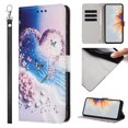 thumbnail image 1 of Allytechgroup Flip Case for iPhone 17 Pro with Lanyard, PU Leather Wallet Bumper with Credit Card Slot RFID Blocking Shockproof Full Body Protective Cover for iPhone 17 Pro, D, 1 of 9