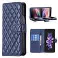 thumbnail image 1 of Allytechgroup Flip Cover Case for Samsung Galaxy Z Fold 4, Stylish Slim Fit Shell Wallet Case with Cards Slots Magnetic Closure Anti-Scratch Stand Phone Case for Galaxy Z Fold 4,Blue, 1 of 8