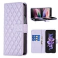 thumbnail image 1 of Allytechgroup Flip Cover Case for Samsung Galaxy Z Fold 4, Stylish Slim Fit Shell Wallet Case with Cards Slots Magnetic Closure Anti-Scratch Stand Phone Case for Galaxy Z Fold 4,Purple, 1 of 8