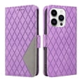 thumbnail image 1 of Allytechgroup Flip Cover Case for iPhone 14 Pro Max, Premium PU Leather Stand Cards Holder Hand Wrist RFID Blocking Bumper Shockproof Phone Case for iPhone 14 Pro Max, Purple, 1 of 11