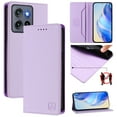 thumbnail image 1 of Allytechgroup Flip Wallet Case for Moto G Power (2025), Compatible with MagSafe RFID Blocking PU Leather Shell with Credit Card Slot Shockproof Protective Back Cover for Women Men, Purple, 1 of 8