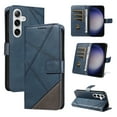 thumbnail image 1 of Allytechgroup Flip Wallet Case for Samsung Galaxy S20, Built-in Credit Card Slot RFID Blocking PU Leather Stand Case Shockproof Full Body Protective Cover for Women Men, Blue, 1 of 8