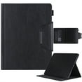 thumbnail image 1 of Allytechgroup Flip Wallet Case for iPad (A16) 11th/10th Generation (2025/2022), Built-in Credit Card Slot & Stand PU Leather Shockproof Full Body Protective Cover for Women Men, Black, 1 of 8