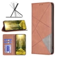 thumbnail image 1 of Allytechgroup Flip Wallet Case for iPhone 16, RFID Blocking PU Leather Case with Kickstand & Credit Card Slot Shockproof Back Cover Shell for iPhone 16, Brown, 1 of 6