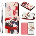 thumbnail image 1 of Allytechgroup Flip Wallet Cover Case for Apple iPhone 17 Pro Max, Stylish Cute Pattern Design Folio Stand Cards Slots Cash Pocket Case Shell with Hand Wrist for Women Girls, 1 of 8