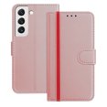 thumbnail image 1 of Allytechgroup Flip Wallet Phone Case for Samsung Galaxy S22, RFID Blocking PU Leather Built-in Credit Card Slot Stand Shockproof Full Body Protective for Samsung Galaxy S22, Rosegold, 1 of 9