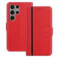 thumbnail image 1 of Allytechgroup Flip Wallet Phone Case for Samsung Galaxy S23 Ultra, RFID Blocking PU Leather Built-in Credit Card Slot Stand Shockproof Full Body Protective for Samsung Galaxy S23 Ultra, Red, 1 of 9