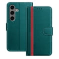 thumbnail image 1 of Allytechgroup Flip Wallet Phone Case for Samsung Galaxy S25 FE, RFID Blocking PU Leather Built-in Credit Card Slot Stand Shockproof Full Body Protective Bumper for Samsung Galaxy S25 FE, Green, 1 of 9