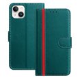 thumbnail image 1 of Allytechgroup Flip Wallet Phone Case for iPhone 14 Plus, RFID Blocking PU Leather Built-in Credit Card Slot Stand Shockproof Full Body Protective for iPhone 14 Plus, Green, 1 of 9