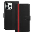 thumbnail image 1 of Allytechgroup Flip Wallet Phone Case for iPhone 14 Pro Max, RFID Blocking PU Leather Built-in Credit Card Slot Stand Shockproof Full Body Protective for iPhone 14 Pro Max, Black, 1 of 9