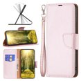 thumbnail image 1 of Allytechgroup Flip Wallet Phone Case for iPhone 16 Plus with Lanyard, RFID Blocking PU Leather Case with Kickstand Credit Card Slot Full Body Protective for iPhone 16 Plus, Pink, 1 of 5