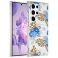 thumbnail image 1 of Allytechgroup Floral Series Case for Samsung Galaxy A36 5G Women Girls, Soft TPU Clear Back Cover Anti-Yellowing Shockproof Protective Bumper Phone Case for Samsung Galaxy A36 5G, E, 1 of 8