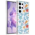 thumbnail image 1 of Allytechgroup Floral Series Case for Samsung Galaxy S24 Women Girls, Soft TPU Clear Back Cover Anti-Yellowing Shockproof Protective Bumper Phone Case for Samsung Galaxy S24, A, 1 of 1