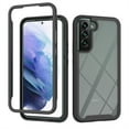 thumbnail image 1 of Allytechgroup Galaxy A05S Case Clear, Hybrid Rugged Shockproof Bumper Slim Lightweight Hard Shell Anti-Yellow Phone Case Cover for Samsung Galaxy A05S, Black, 1 of 5