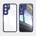 thumbnail image 1 of Allytechgroup Galaxy A16 5G Clear Back Cover Case with Lens Protector, Anti-Yellow Shockproof Bumper AntI-Scratch Drop Proof Full Body Protective Phone Case for Samsung Galaxy A16 5G, Blue, 1 of 6