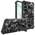 thumbnail image 1 of Allytechgroup Galaxy A16 5G Shockproof Case, Kickstand Camouflage Pattern Design Military Grade Shockproof Compatible with Car Mount Magnetic Back Cover for Samsung Galaxy A16 5G, Black, 1 of 6