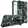 thumbnail image 1 of Allytechgroup Galaxy A16 5G Shockproof Case, Kickstand Camouflage Pattern Design Military Grade Shockproof Compatible with Car Mount Magnetic Back Cover for Samsung Galaxy A16 5G, Mint, 1 of 6
