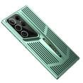 thumbnail image 1 of Allytechgroup Galaxy S23 Case Cover, Heat Dissipation Design Eletroplating Frame Rugged Shockproof Drop Protection Camera Lens Protective Phone Case for Samsung Galaxy S23, Green, 1 of 6