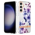 thumbnail image 1 of Allytechgroup Galaxy S23 FE Case, 2024 Trendy Floral Series TPU Slim Back Cover Shell Shockproof Anti-Scratch Phone Case for Samsung Galaxy S23 FE, Lilac, 1 of 5