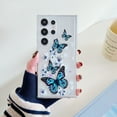thumbnail image 1 of Allytechgroup Galaxy S23 FE Case, Soft TPU Back Cover Shell Slim Fit Bumper Anti-Scratch Luxury Bumper Shockproof Phone Case for Samsung Galaxy S23 FE, Black Butterfly, 1 of 9
