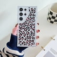 thumbnail image 1 of Allytechgroup Galaxy S24 Case Cover, Fashion Pattern Series Soft Shell Back Cover Shockproof Drop Protective Anti-Scratch Slim Phone Case for Samsung Galaxy S24, Coral Leopard, 1 of 1