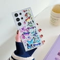 thumbnail image 1 of Allytechgroup Galaxy S24 Case, Soft TPU Back Cover Shell Slim Fit Bumper Anti-Scratch Luxury Bumper Shockproof Phone Case for Samsung Galaxy S24, Colorful Butterfly, 1 of 9