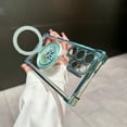 thumbnail image 1 of Allytechgroup Galaxy S24 Clear Case with Wheel Design Kickstand Camera Lens Protector, Corner Protective Bumper Anti-Scratch Clear [Not Yellowing] Case for Samsung Galaxxy S24, Green, 1 of 9
