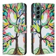 thumbnail image 1 of Allytechgroup Galaxy S25 Case Wallet Cover with Card Holder, Flip PU Leather Phone Case for Samsung Galaxy S25 with RFID Blocking, Kickstand & Magnetic Closure, Tree, 1 of 6