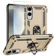 thumbnail image 1 of Allytechgroup Galaxy S25 Edge Case with Screen Protector, Magnetic Back Cover Compatible with Car Mount Kickstand Military Grade Shockproof Protection Phone Case for Samsung Galaxy S25 Edge, Gold, 1 of 6