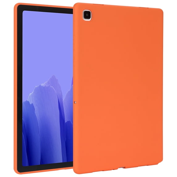 Allytechgroup Galaxy Tab A7 Lite 8.7" Case, Ultra Slim Fit Shockproof Anti-Scratch Protective Drop Proof Skin Friendly Case Cover for Samsung Galaxy Tab A7 Lite 8.7" T220 T225, Orange