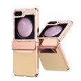 thumbnail image 1 of Allytechgroup Galaxy Z Flip 6 Case, Glitter Slim Fit Hinge Protection Shockproof Anti-Scratch Lightweight Plating Cover Case for Samsung Galaxy Z Flip 6 5G, Gold, 1 of 6