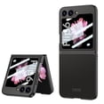 thumbnail image 1 of Allytechgroup Galaxy Z Flip 6 Case with Screen Protector, Skin Friendly Slim Fit Shockproof Rugged Hybrid Anti-Scratch Bumper Phone Case for Samsung Galaxy Z Flip6, Black, 1 of 6