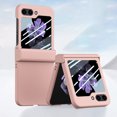 thumbnail image 1 of Allytechgroup Galaxy Z Flip 7 Case with Screen Protector, Hinge Protection Skin-Friendly Slim Cover Shelll Anti-Scratch Drop Protective Bumper Shockproof for Samsung Galaxy Z Flip 7, Pink, 1 of 9